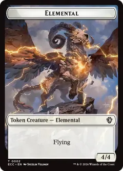 Elemental // Elemental [Double-Sided Token] [Foil] #2