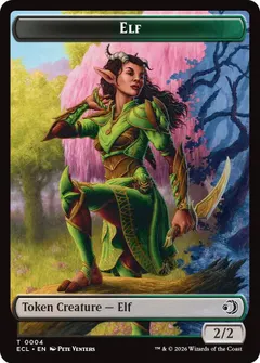 Elf // Kithkin [Double-Sided Token] #4