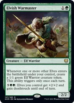 Elvish Warmaster [Foil] #167