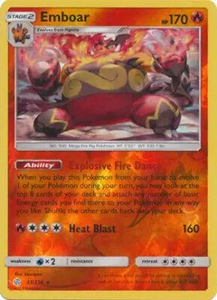 Emboar [Reverse Holo] #33