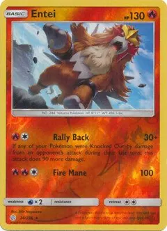 Entei [Reverse Holo] #28