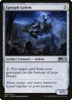 Epitaph Golem #230