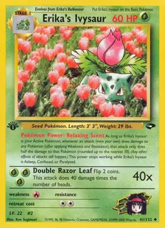 Erika's Ivysaur [1st Edition] #41