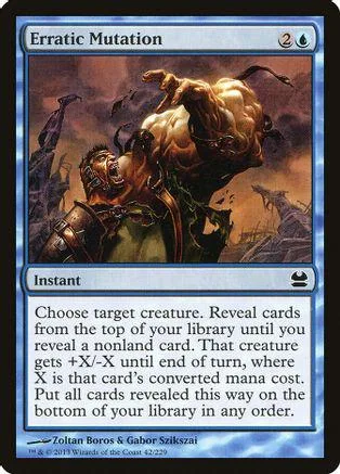 Creature card art showing monstrous figures in a dark, dramatic scene.