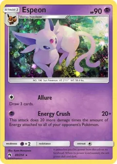 Espeon [Cosmos Holo] #89