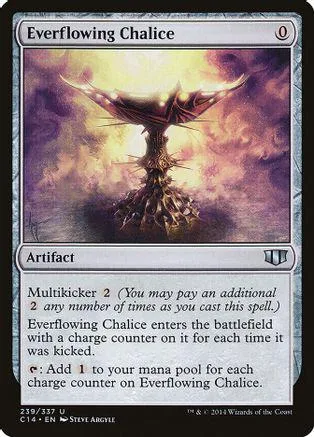 Card art depicts a glowing, spiky, central object against a dramatic, colorful sky.