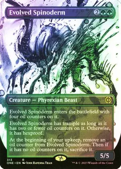 Evolved Spinoderm [Showcase Foil] #313