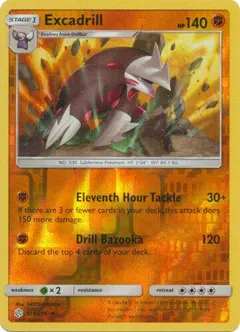 Excadrill [Reverse Holo] #115