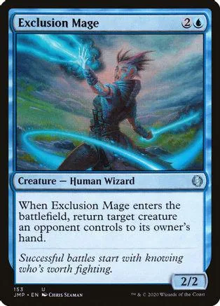 Wizard casting blue magic spell on a fantasy battlefield.