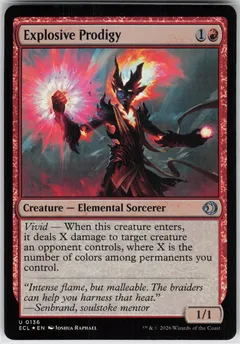 Explosive Prodigy [Foil] #136