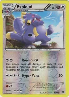 Exploud [Reverse Holo] #85