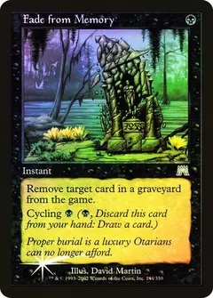 Fade from Memory [Foil]