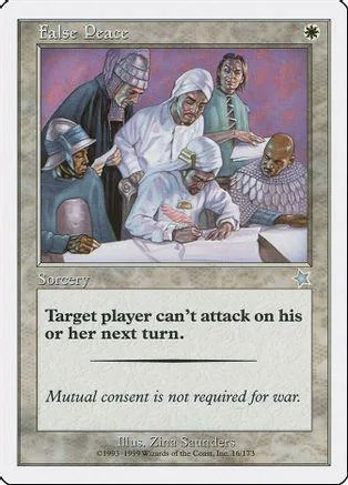Card art depicts several figures in historical attire gathered around a table.