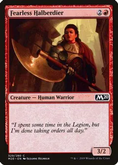 Fearless Halberdier #329