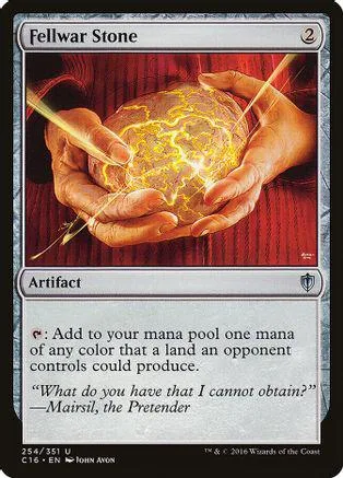 Card art shows hands holding a glowing, yellow-orange sphere against a red background.