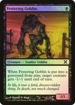 Festering Goblin [Foil]