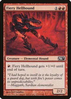 Fiery Hellhound [Foil]