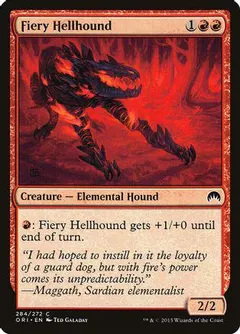 Fiery Hellhound [Foil]