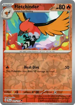 Fletchinder [Reverse Holo] #29