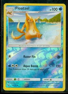 Floatzel [Reverse Holo] #23