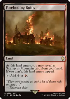 Foreboding Ruins [Foil] #394