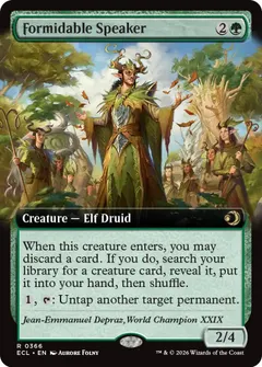 Formidable Speaker [Extended Art] #366