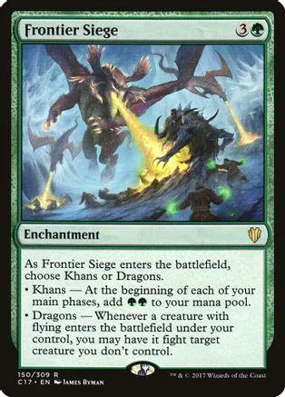 Dark dragon creature on a blue and black fantasy battlefield card.