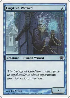 Fugitive Wizard [Foil]