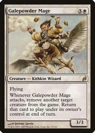 Flying mage on a large white winged creature, fantasy art, Magic: The Gathering card.