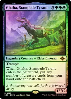 Ghalta, Stampede Tyrant [Foil] #185