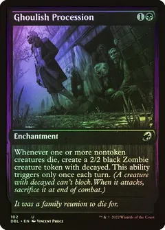 Ghoulish Procession [Foil] #102