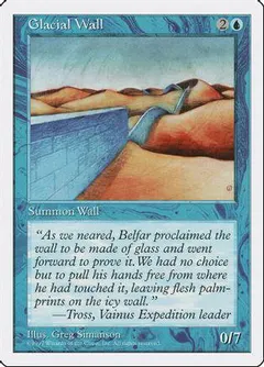 Glacial Wall