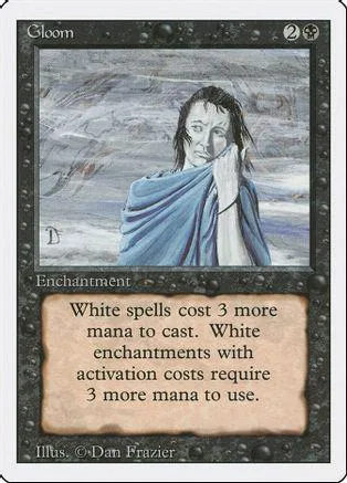Card art depicts a man in blue draped cloth against a gray, wintry background.