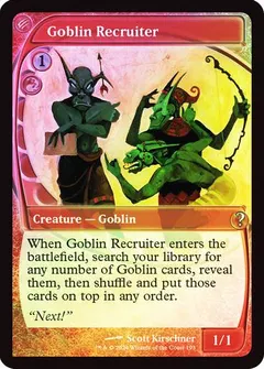 Goblin Recruiter [Foil] #193