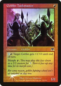 Goblin Taskmaster [Foil]