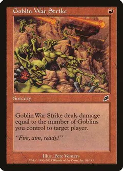 Goblin War Strike [Foil]