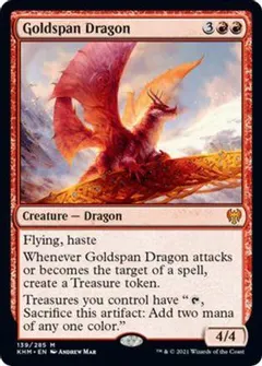 Goldspan Dragon #139