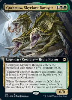 Grakmaw, Skyclave Ravager [Extended Art Foil] #366