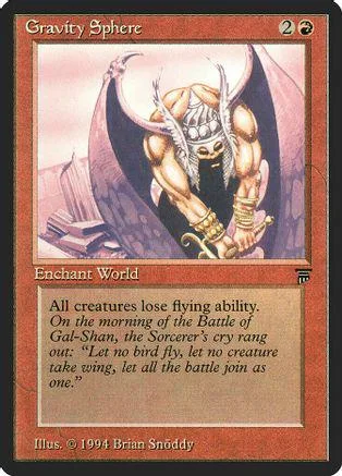 Card art depicts muscular figure with horns against pink and purple background.
