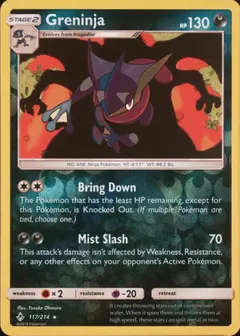 Greninja [Reverse Holo] #117