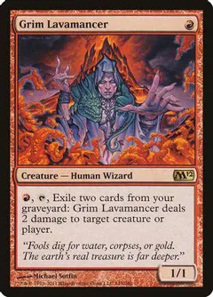 Grim Lavamancer [Foil]