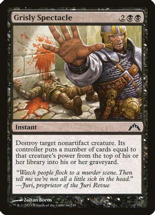 Card art shows a warrior raising a hand over a fallen figure.