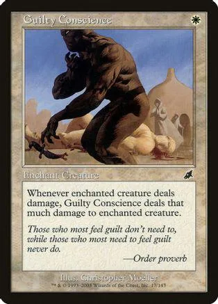 Large dark creature lunging over lighter figures on a battlefield.