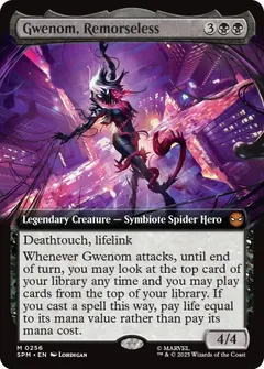 Gwenom, Remorseless [Extended Art Foil] #256