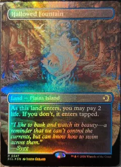 Hallowed Fountain [Borderless Foil] #347