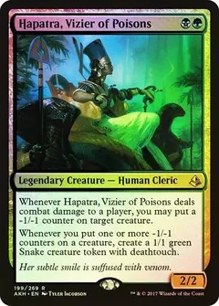 Hapatra, Vizier of Poisons [Foil] #199