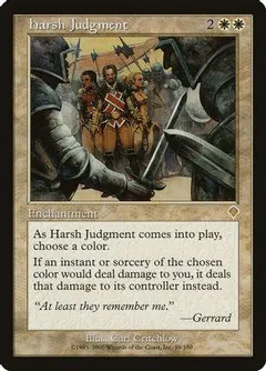 Harsh Judgment [Foil]