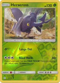 Heracross [Reverse Holo] #9