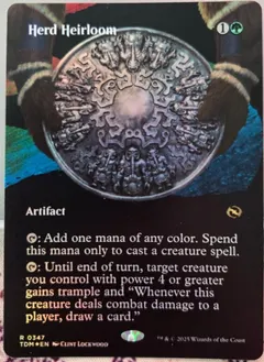 Herd Heirloom [Borderless Foil] #347