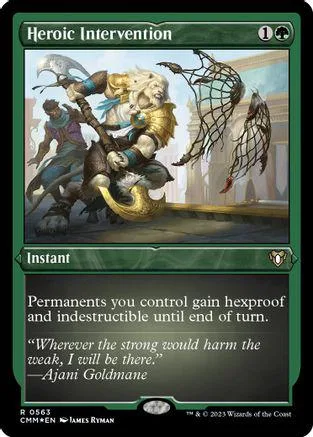 Card art depicts a lion and figures fighting a large net. Green frame.